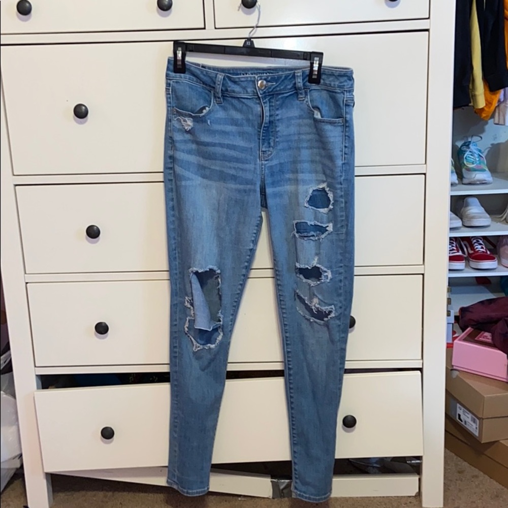 American eagle super stretch jeans